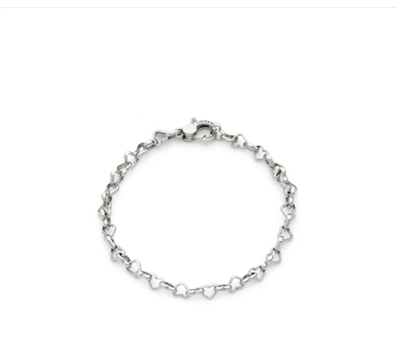 Armband Giovanni Raspini Dame Cuori in Silber 12619 - 12619